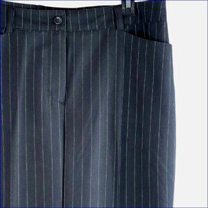 Shape Benefits by CHADWICK's - Diane Tummy Control PinStripe Trouser -16W - EUC
